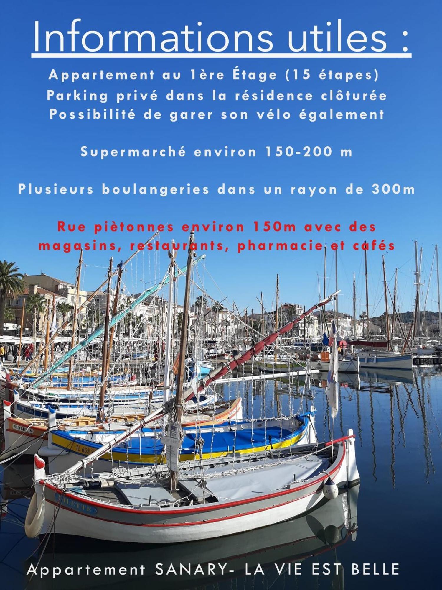 Sanary- La Vie Est Belle- Centre Ville 2 Minutes A Pied- Plage 5 Minutes エクステリア 写真
